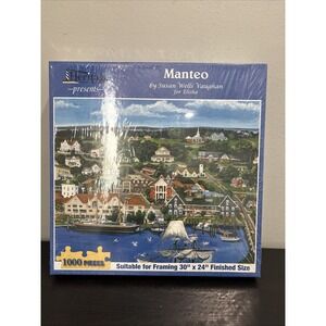 Heritage Puzzles 1000 Piece Jigsaw Puzzle Manteo Rare New Sealed